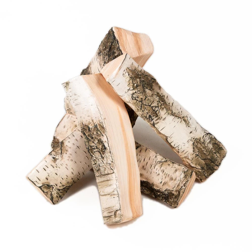 Birch Wood Mix Decoration - 5 pcs.