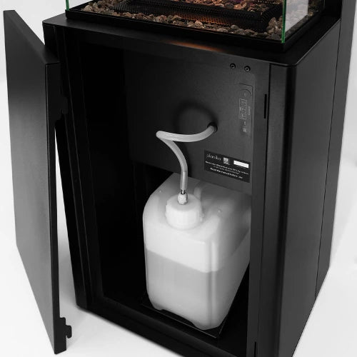 Planika Arcticon Black Three sided Freestanding Automatic Bio Fireplace