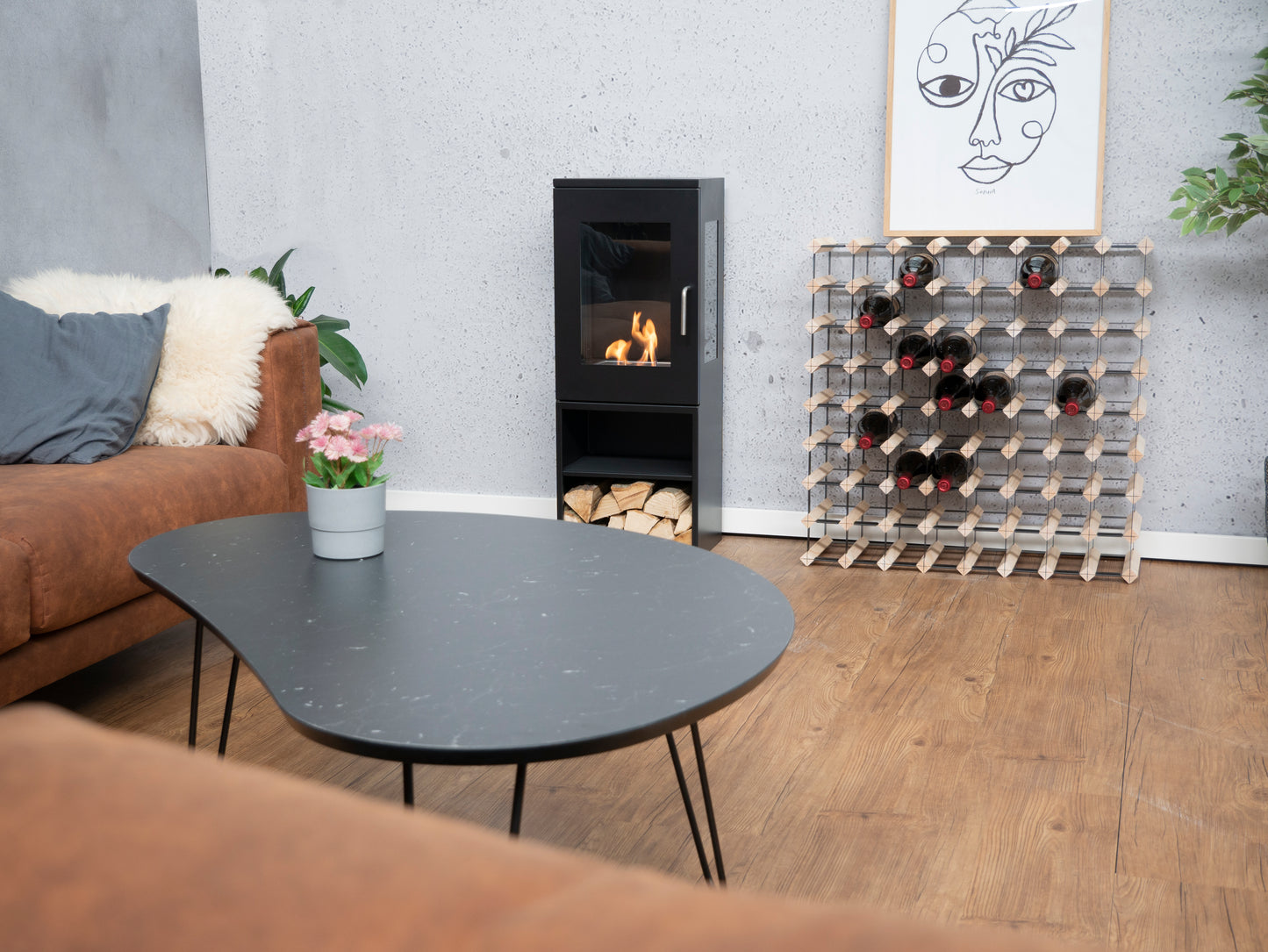 Cheyenne - Freestanding Bioethanol Stove