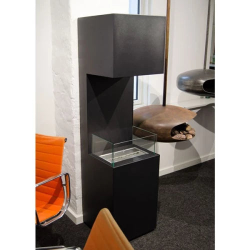 Open 3-Sided Freestanding Bio Fireplace