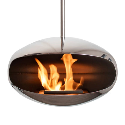 Cocoon Aeris Polished Steel with Steel Pole